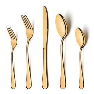 Modern Functional 20 Pc. Silverware Set